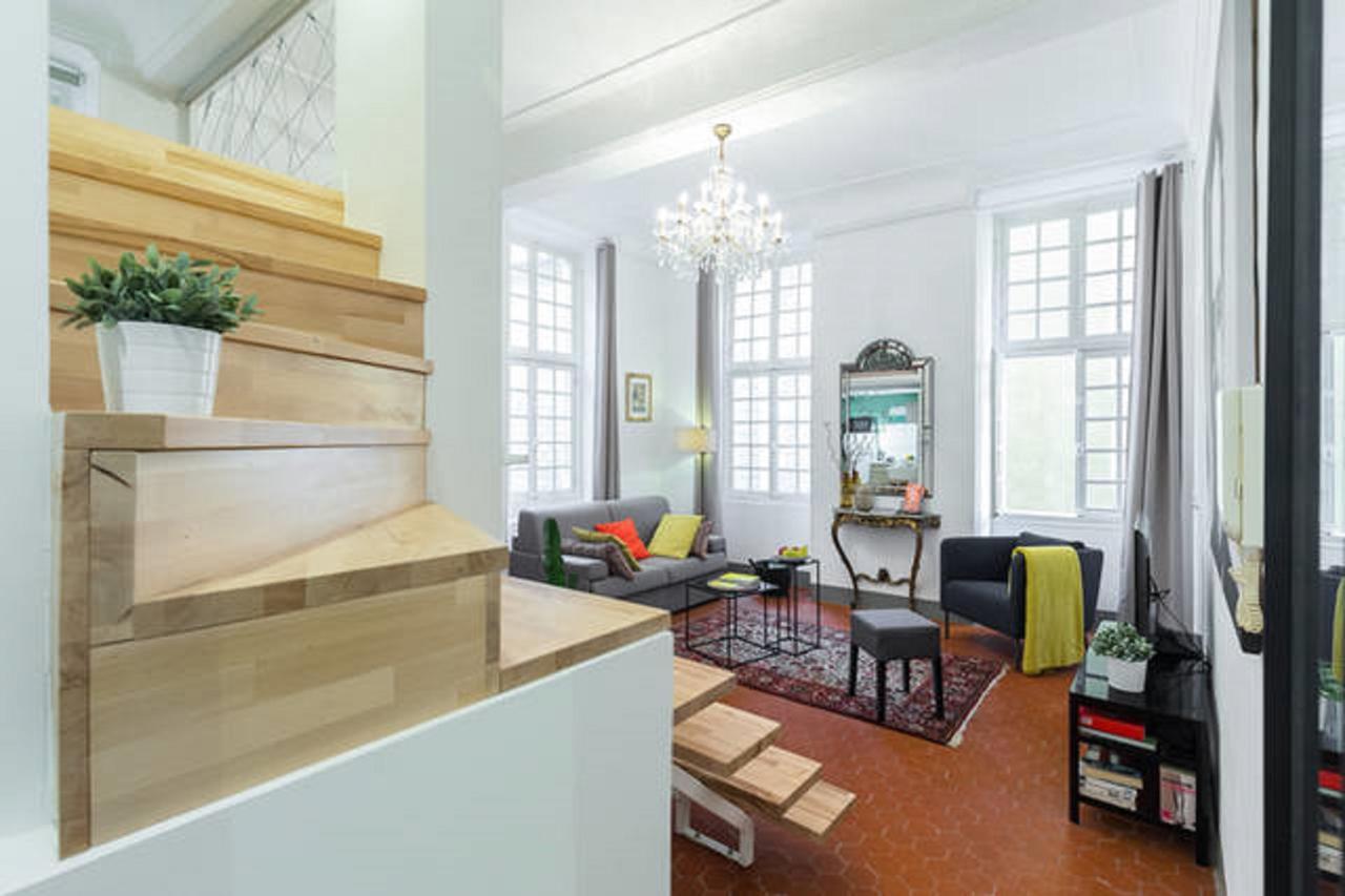 Apartament Le Colonna - Grand Studio En Duplex, Refait A Neuf, Vieux-Nice Old Town Zewnętrze zdjęcie
